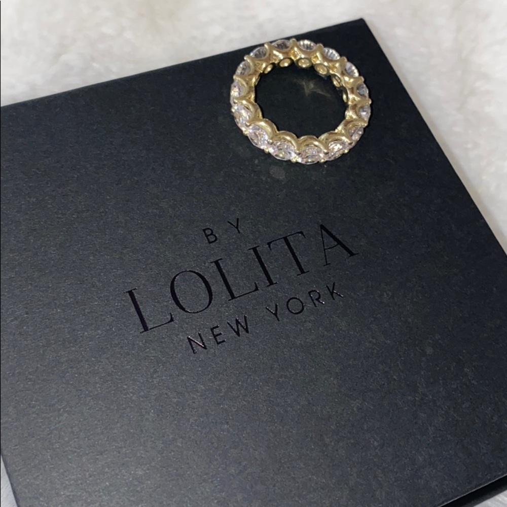 By Lolita “Diamond” ring. Size 7